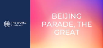 Pekingi parádé, a Nagy Fal és a pekingi kacsa. Kína.