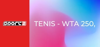Tenis - WTA 250, Hobart, finále, repríza, HD