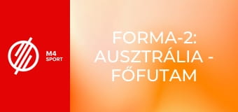 Forma-2: Ausztrália - Főfutam