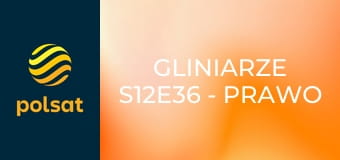 Gliniarze S12E36 - Prawo silniejszego