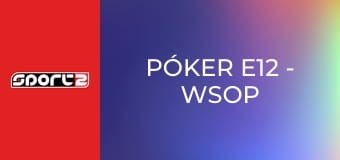 Póker E12 - WSOP Poker 2025, új, HD