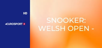 Snooker: Welsh Open - Döntő