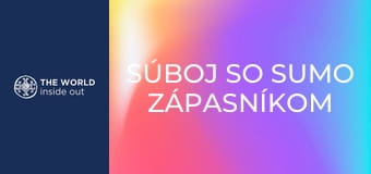 Súboj so sumo zápasníkom a tajomstvá gejší. Japonsko.