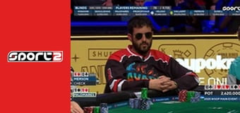 Poker - WSOP, sestřih hlavních událostí 15/6, repríza, HD