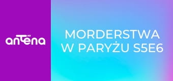 Morderstwa w Paryżu S5E6 - Nawałnica, część 2.