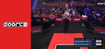 Šipky - German Darts Championship, PDC European Tour 2025, 3. den, část 2, repríza, HD