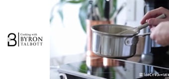 Сладолед с мока и бадемов фъдж Сладолед с мока и бадемов фъдж