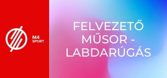 Felvezető műsor - Labdarúgás