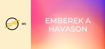Emberek a havason