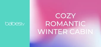 Cozy romantic winter cabin sex E1609