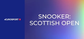 Snooker: Scottish Open