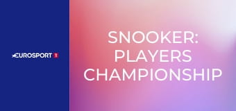 Snooker: Players Championship