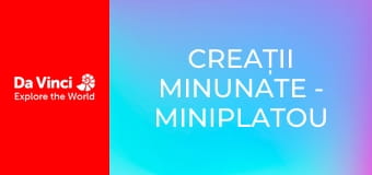 Creații minunate - Miniplatou de filmare cameră de zi