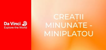 Creații minunate - Miniplatou de filmare peisaj