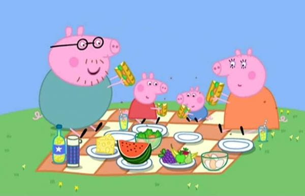 Свинка Пеппа (2004) – 1 сезон 17. пикник