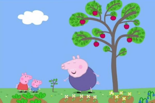 Свинка Пеппа (2004) – 1 сезон 9. в саду