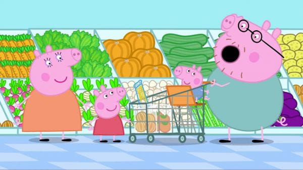 Свинка Пеппа (2004) – 1 сезон 41. супермаркет