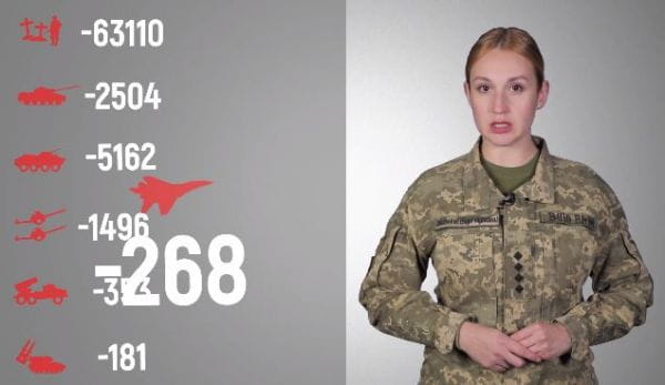 Military TV. Enemy’s losses (2022) - 14. 11.10.2022 straty nepriateľa