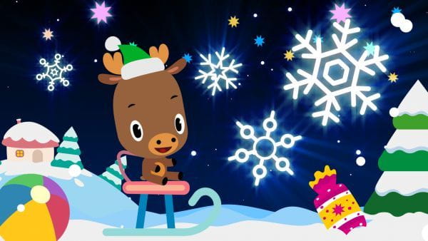 Рождественские песни для малышей (2016) – десять маленьких снежинок