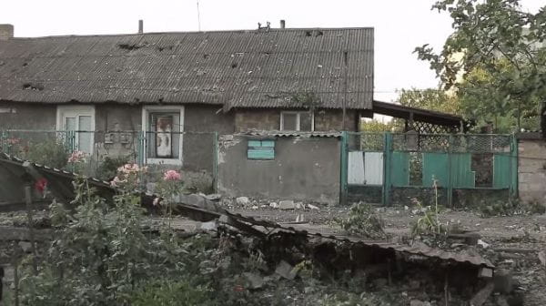 V Donete vystrelili ruskí útočníci na Dobropillya.