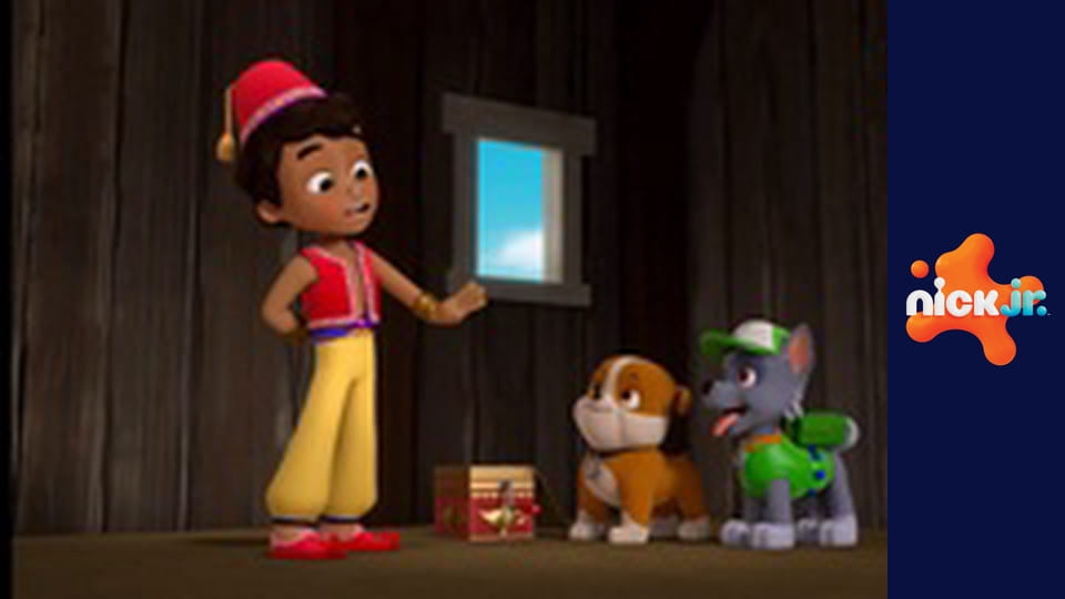 Tlapková patrola S3E1 - Tlapky Vypouští Džina / Tlapky Zachraňují Provazochodce