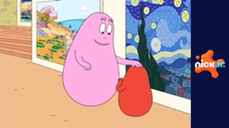 Barbapapa i jego rodzinka S2E17 - Papierowe krajobrazy / Kowbojka