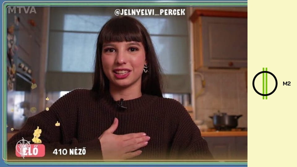 Jelnyelvi percek - Jó reggelt! Jó estét!