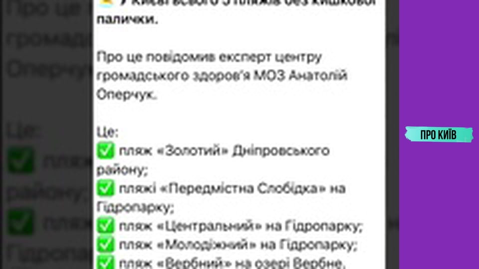 Правда про київські пляжі: історія та традиції купання. Де можна купатись в Києві?