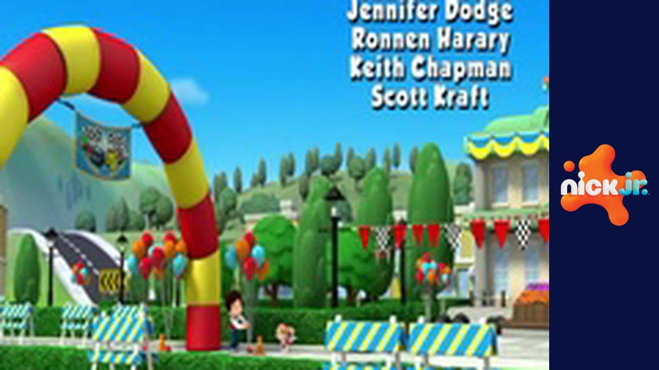 М/с "Щенячий патруль", 1 сезон, 25 с. "Великі перегони цуциків / Цуцики готують торт".