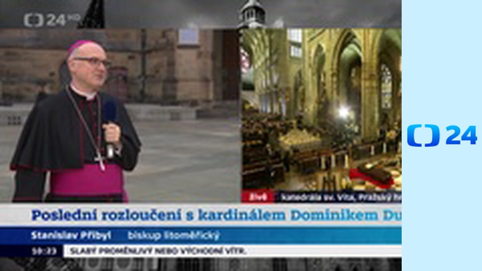 Pohřeb kardinála Dominika Duky