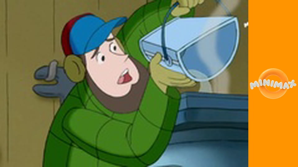 Zvědavý George S6E8 - Dýdžej Džordž, Zvědavý Džordž maluje na poušti