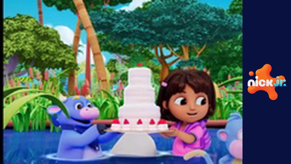 Dora S1E9 - Potíže s dortíkem / Vrčící syčící vytí