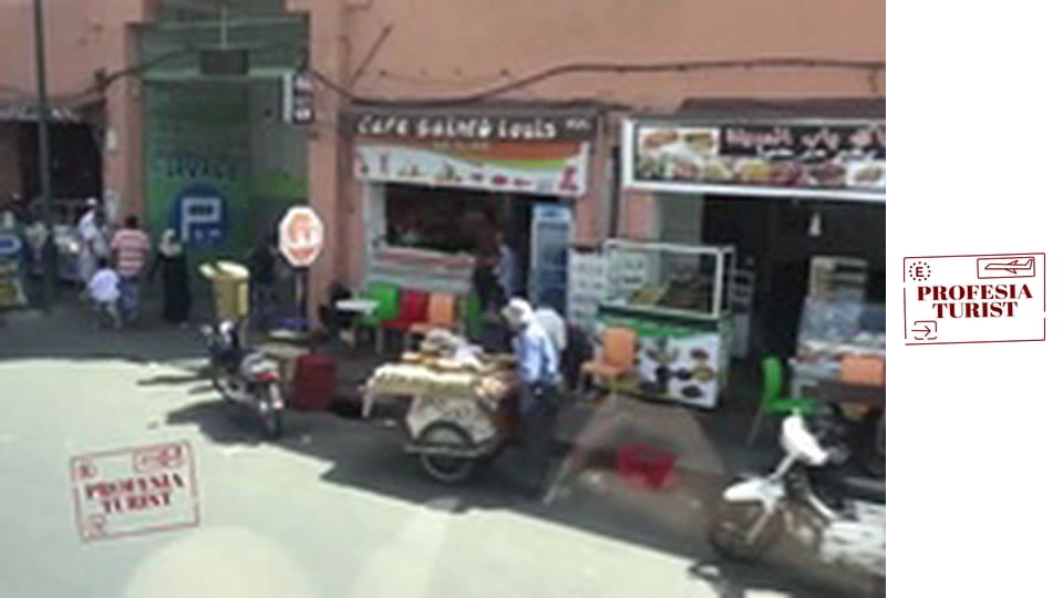 Арабски мол в Маракеш (Мароко)