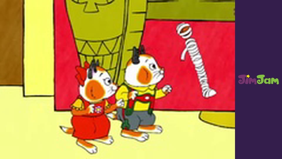 Hurray for Huckle! S2E1 - The Mystery of the Mumbling Mummy/The False Alarm Mystery