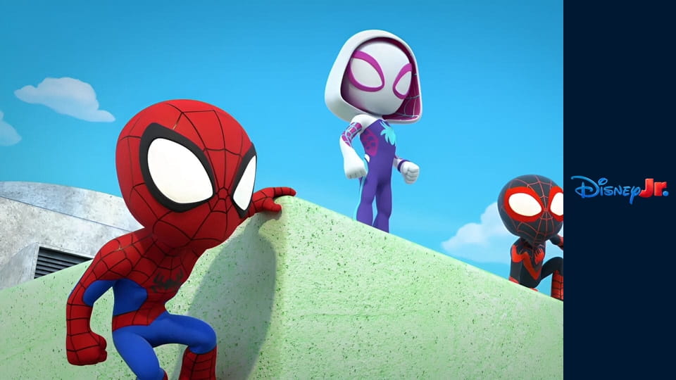 Spidey and His Amazing Friends S1E8 - Pecking Prankster Pigeons/Green Thumb