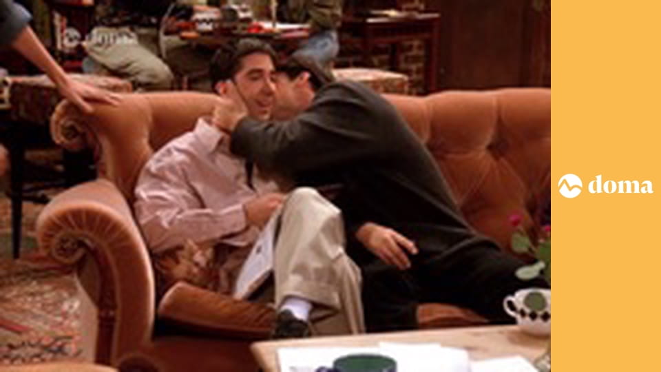 Priatelia S1E4 - Náplasť na smútok