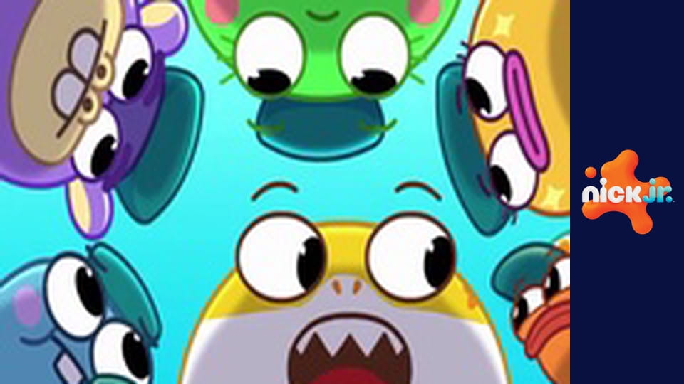 М/с "Велике шоу Малюка Акули", 1 сезон, 14 с. "Бабуся-тренерка / Зайнятий Малюк".