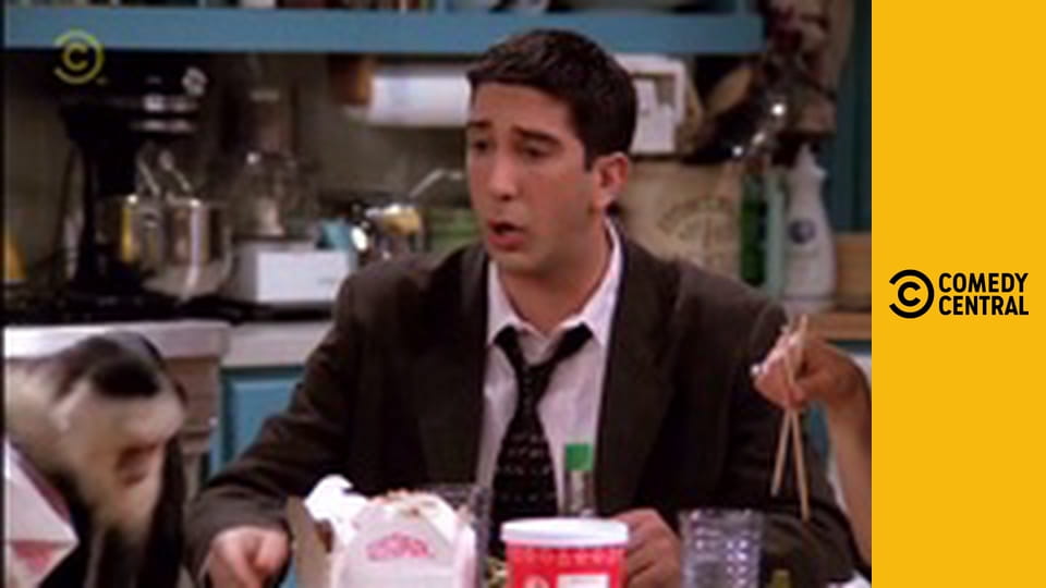 Przyjaciele S1E19 - Ten, w którym małpa ucieka