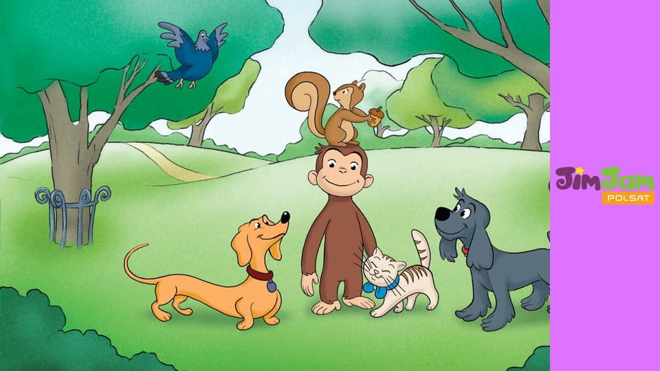 Ciekawski George S4E9 - Małpka w starym kinie / Gotowanie z małpką