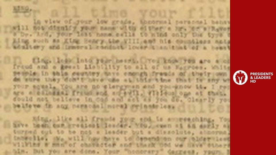 Martin Luther King a FBI – Označený muž