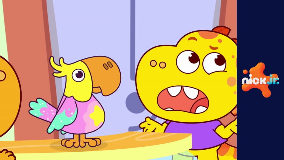 Tim Rex ve vesmíru S1E4 - Boty / Měsíční papoušek / Ocasbal