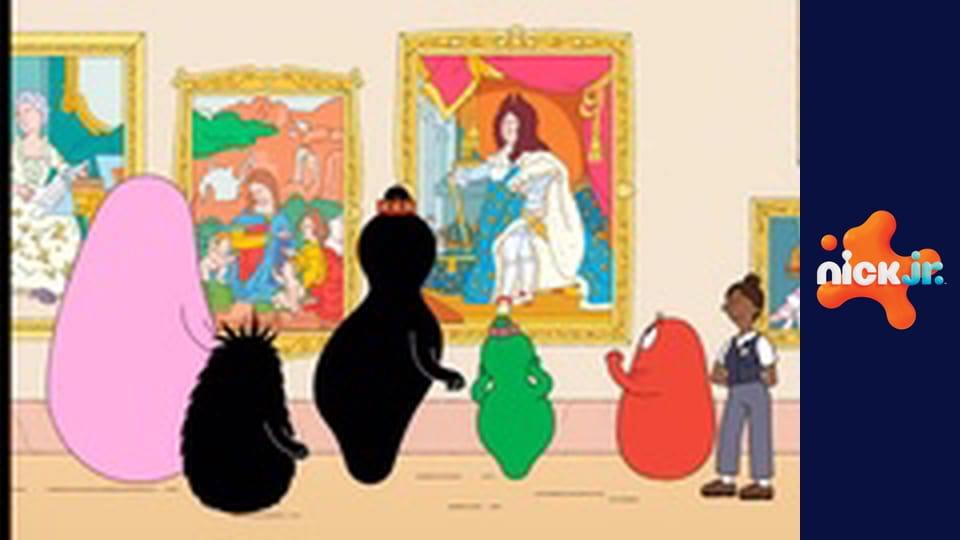Barbapapa a jeho rodinka S2E14 - Louvre / Den opaků