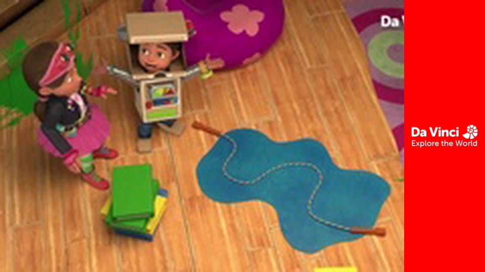 Bitz and Bob -  The Frog Log Bridge