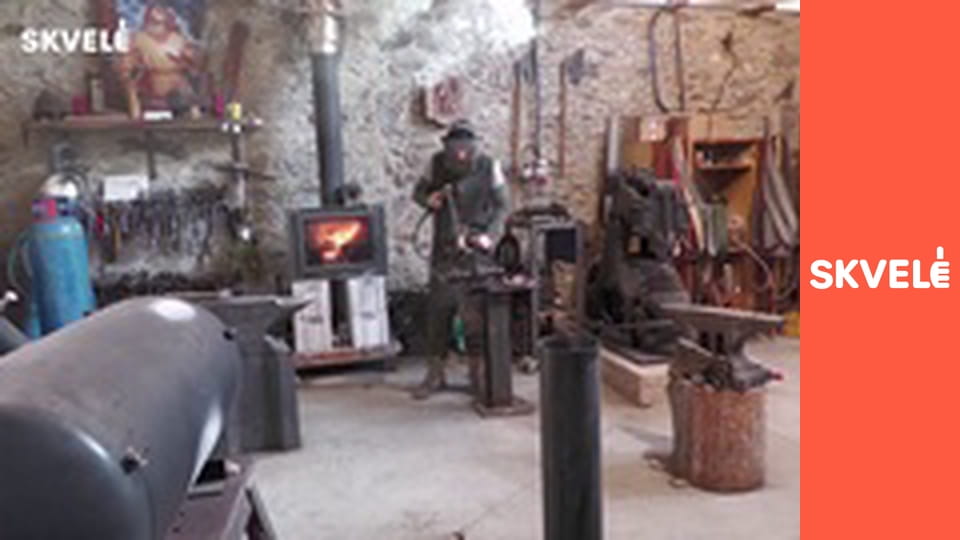 V Remesle - Výroba damaškového noža