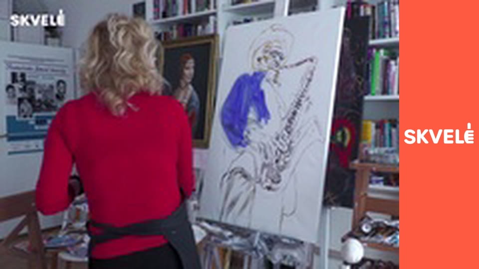 V Umení - Maľovanie na plátno