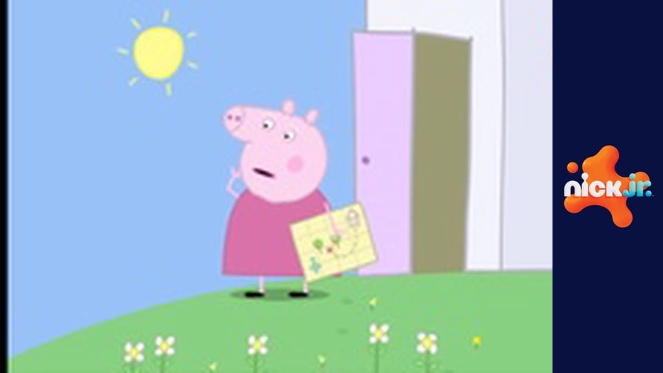 Prasátko Peppa S1E24 - Honba za pokladem