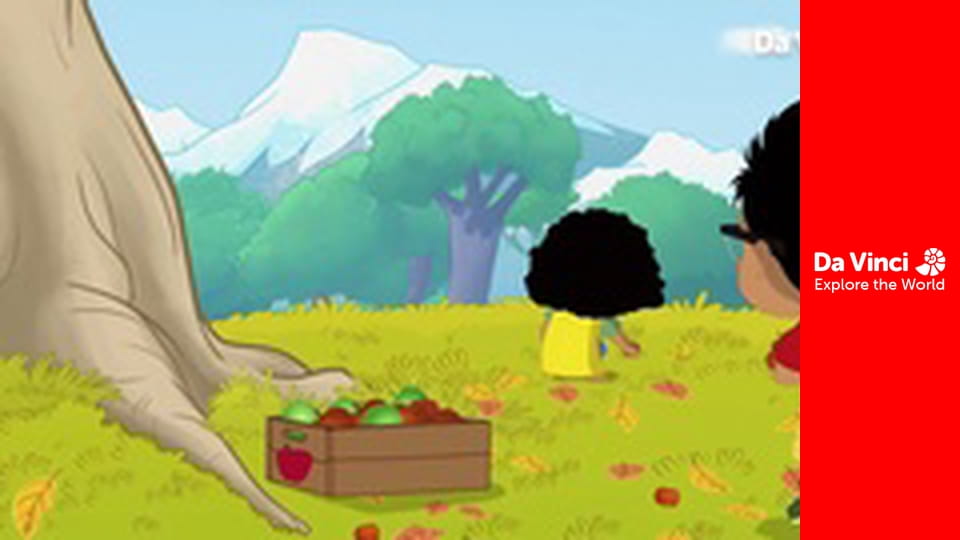 Darwin and Newts - Heni's Apple Orchard - Trees and Their Seasons