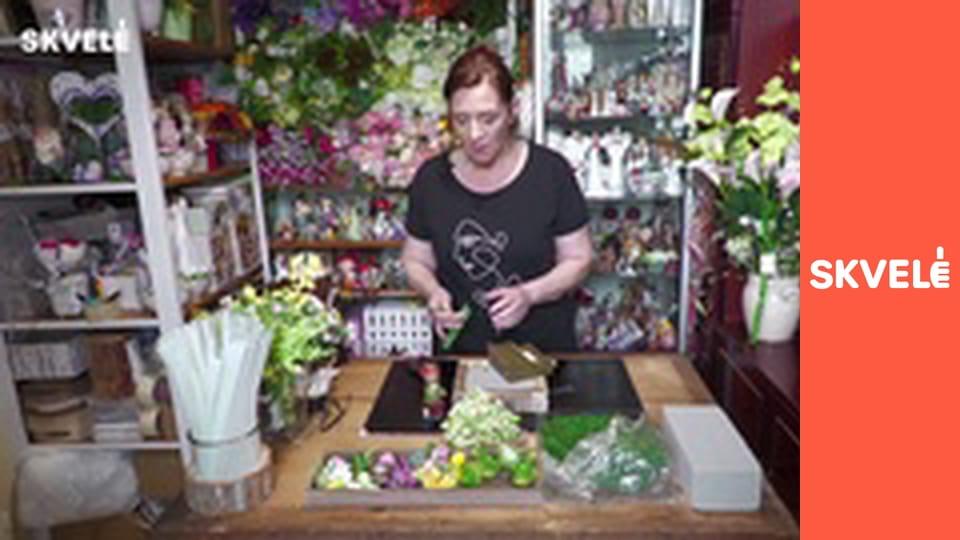 V Rukách vyrobené - Výroba Veľkonočnej dekorácie