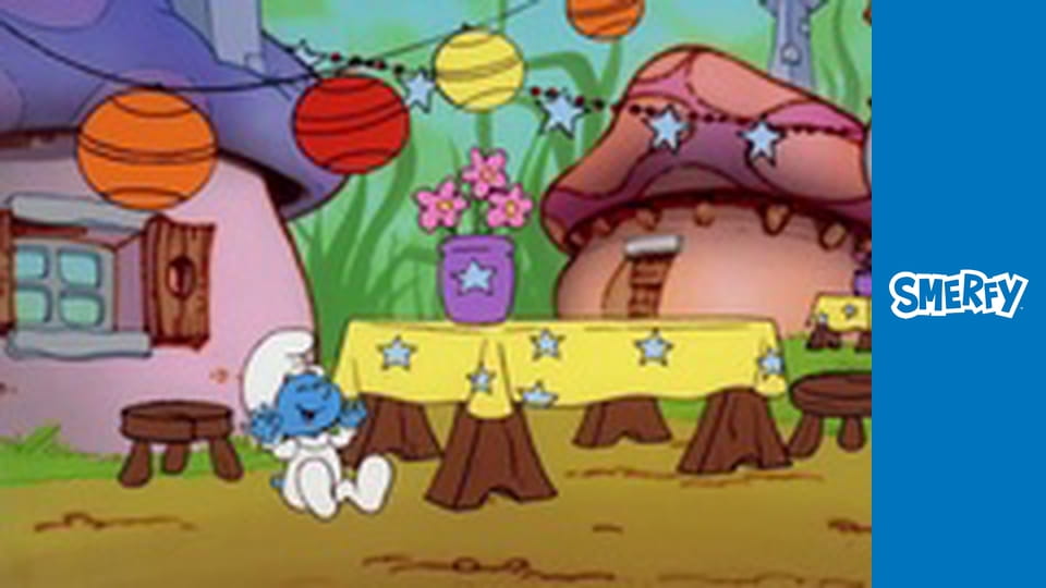 Mały śmierdzielek / Smerfowa straż pożarna