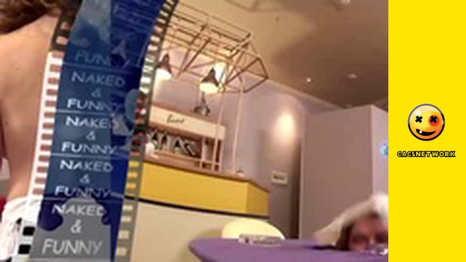 Naked & Funny. Coffee, Tea, or Oui! 2.